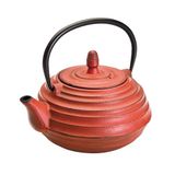 IBILI Gietijzeren theepot, Ceylan, 0,7 liter, geëmailleerde binnenkant, geschikt voor inductie