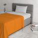 Trendy Chic Beddengoedset van 100% Katoen, Gemaakt in Italië, voor Eenpersoonsbed, Pompoen