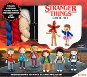 Stranger Things Crochet - Eleven and Demogorgon Amigurumi - Yarn, Safety Eyes, Crochet Hook and Instructional Booklet - Craft Gift for Stranger Things Fans (Officially Licensed)