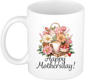 Bellatio Decorations Mok Mama - Wit - 300 ml