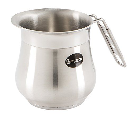 Barazzoni Tummy Melkpan - Ø 12 cm - 1,5 liter - Inductie - Roestvrij staal 18/10 - Made in Italy