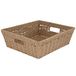 Simplify Grote plank opbergmand | Afmetingen: 15 "x 13" x 5" | Dutch Weave Design | Home Organization | Papier touw materiaal | Geweldig voor het verlaten van ruimtes | Geweldig voor weergave