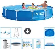 Intex Rond Frame Zwembad - 366 x 76 cm - Blauw