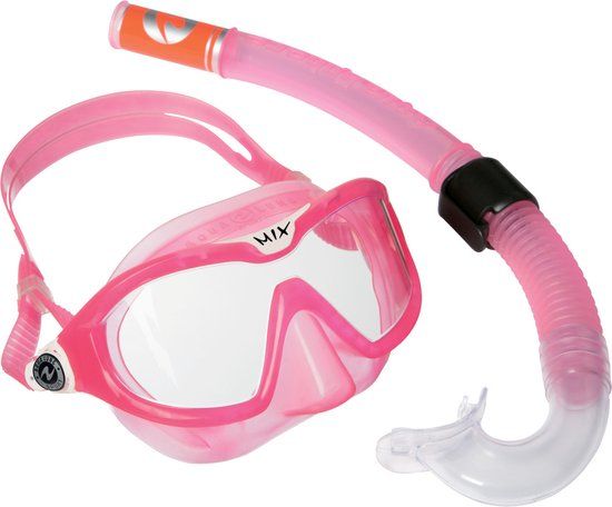 Aqua Lung Sport Mix Combo Snorkelset - Kinderen - Roze/Wit