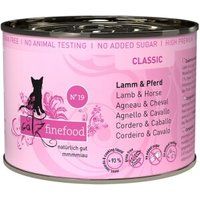 Catz finefood Classic Adult Nr. 19 Lams- en paardenvlees 6x200 g