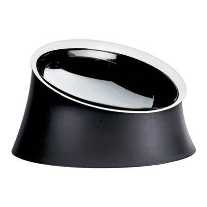 Alessi Wowl Voerbak Hond - Zwart