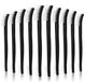 Brosse de nettoyage double face - 17 cm - Plastique - 10 pièces