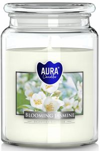 Aegis Aura Geurende Kaars Blooming Jasmine Glas 100 Branduren