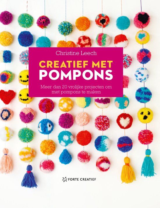 Creatief Unieboek| het Spectrum Creatief met pompons