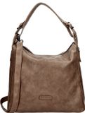 Enrico Benetti Caen 66626 Schoudertas buideltas - Licht taupe - EAN: 8714872373095