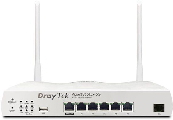 DrayTek V2865LAX-5G-K draadloze router