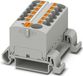 Phoenix Contact PTFIX 12X2,5-NS35A GY Bloc de distribution
