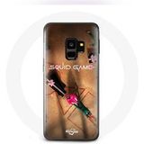 Maniacase Hoesje voor Samsung Galaxy S9 Inktvis spel Logo soldaat