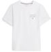 Tommy Hilfiger Heren T-shirt Katoen XXL Korte Mouw Herfst/Winter 2026 Wit
