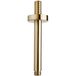Wiesbaden Caral Douchearm met Plafondbevestiging - 15cm - Messing geborsteld