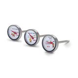 Ibili 743406 SET 3 TERMOMETROS HORNO CON SONDA