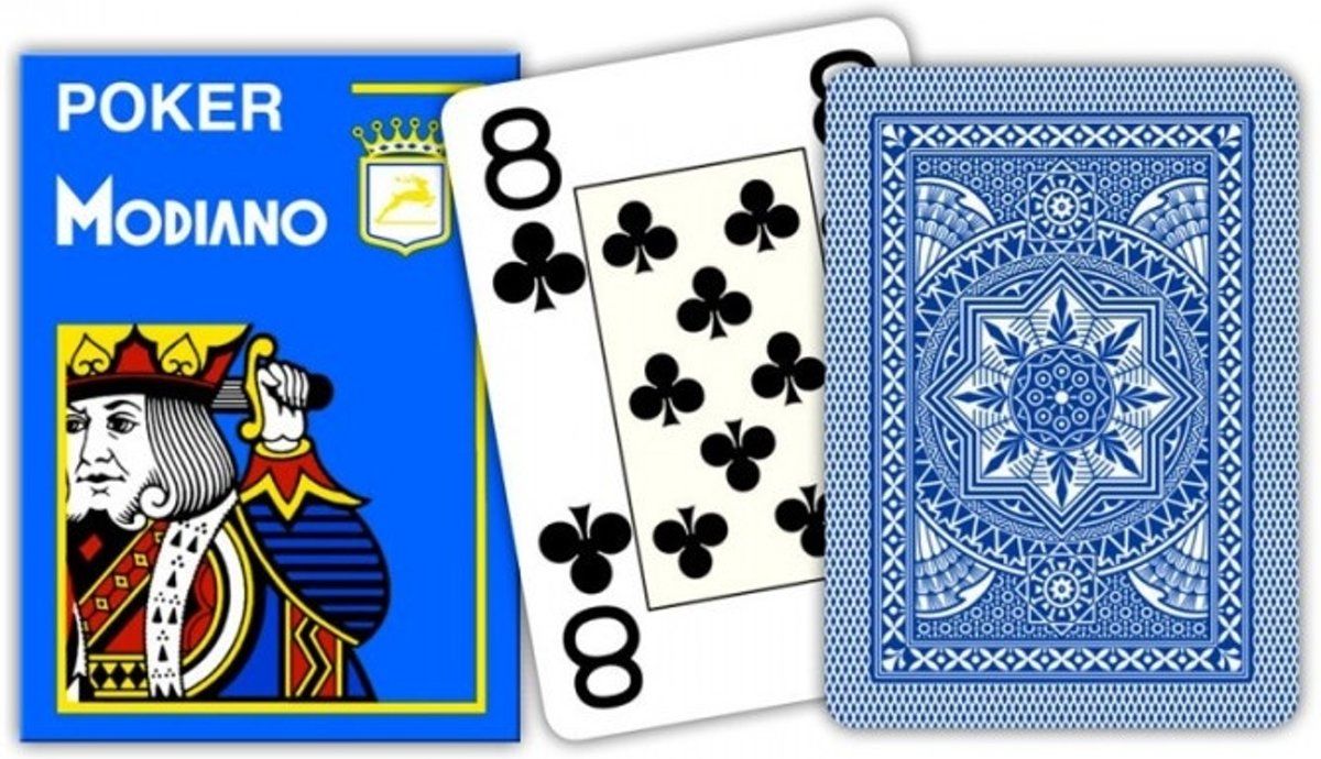 Modiano Cristallo met jumbo 4 index Blauw