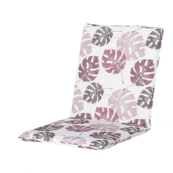 Madison tuinkussen stapelstoel 97 x 49 cm katoen/polyester roze