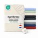 Komfortec Jersey Stretch Hoeslaken 200x200 cm - Creme