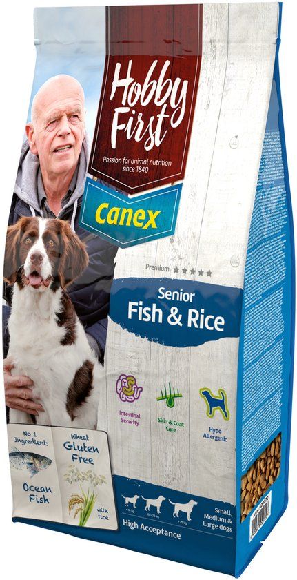 Canex Dynamic Canex Senior Fish - Rice 12 kg