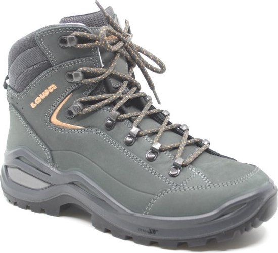 Lowa Renegade EVO LL Mid Ws Women's Hiking Boots - Graphite/Apricote - Size 39.5