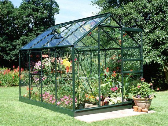 Halls Tuinkas Popular 86 - Groen Gecoat - 257x193x1537 cm - Polyacrylaat
