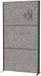 MAULconnecto scheidingswand 100 x 182 cm - akoestisch - standvoet - anthraciet