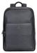 B Cavalli Sac à dos en cuir noir avec fermeture éclair Uni Casual Black B UNICA 42x30x13 cm