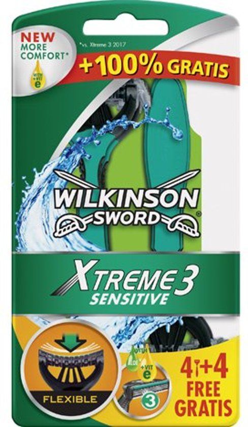 Wilkinson Scheerset Extreme 3 Sensitive 6+2 - 4027800170906
