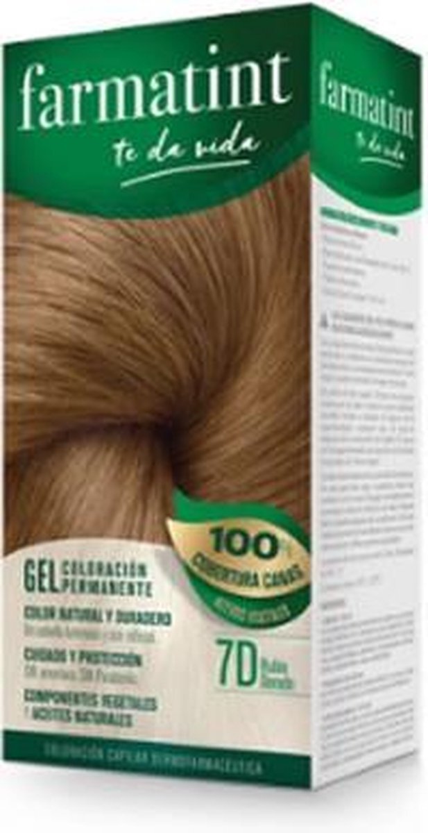 Farmatint Permanent Color Gel 7D Dark Blonde 150ml