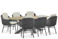 Santika Furniture Santika Yovan/Brookline 240 cm dining tuinset 7-delig