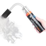 LENSGO Smoke S Handbediende mistmachine, draagbare rookmachine met afstandsbediening, mistmachine voor fotografie, buitenevenementen, feesten, podiumeffecten, Halloween, desinfectie of bruiloften