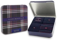 Tommy Hilfiger Giftbox Herensokken 4-pack Navy