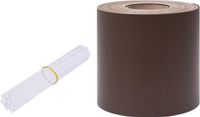 vidaXL Privacyscherm PVC Bruin 3500 cm