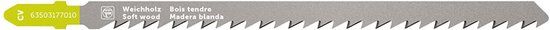Fein 63503177010 Decoupeerzaagblad voor hout CV 130 T4 SW SC 5 stuk(s)