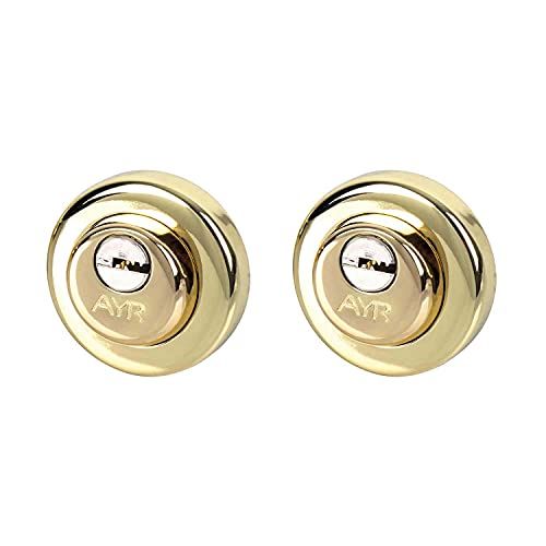 AYR Panda AYR dubbele cilinder 103-37 cc, messing, goudkleurig, 0