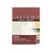 Daler-Rowney Ingres 16gsm 40,6 x 30,5 cm pastel papier spiraal pad, gelegde textuur, 6 verschillende kleuren, 24 vellen