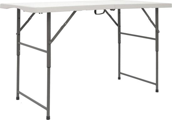 AMANKA Tuintafel M 122x60x74cm wit