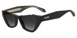 Moschino MOS197/S BLACK/DARK GREY SHADED 53/18/140 Zonnebril Dames