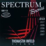 Thomastik SB113 Spectrum Bronze Roundwound Akoestische Gitaarsnaren (13-57)