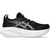 ASICS Gel-Nimbus 27 Neutrale Schoen Dames-Zwart,Grijs, Maat 40,5