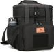 Non-branded Tactical lunch bag - insulated cooler bag - suitable for work and picnic - 15 liters - black - durable