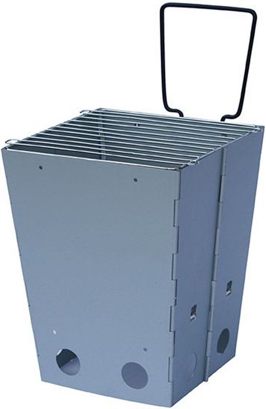 Grandhall Opvouwbare Houtskoolstarter - RVS