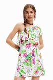 Desigual - Jurk - Kort - Contrasterende Details