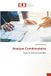 Analyse Editions Universitaires Europeennes Analyse Combinatoire: Cours et Exercices corrigés - Paperback
