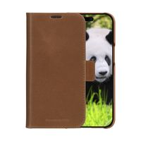 dbramante1928 Lynge Flip Case voor Apple iPhone 16e/17e - Leer - Lichtbruin