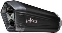 LeoVince Lv-12 Black Edition Ktm Ref:15300b Stainless Steel&carbon Gehomologeerde Uitlaatdemper Zilver Homologated