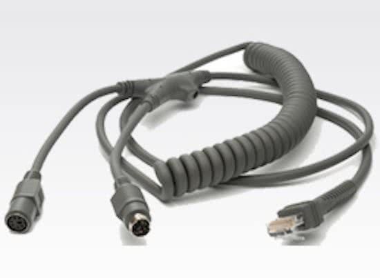 Datalogic KBW 6MDIN P&S E/P-POT Coil 12 3.6m toetsenbord-video-muis kvm kabel