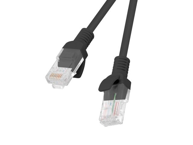 Lanberg PCU5-10CC-1500-BK - Netwerkkabel - 15 m - Zwart