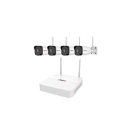 Lifebox - LBXWIFIKIT4PLUS - Bewakingsset - videobewaking 8 kanalen WiFi 4 camera's, harde schijf 2T